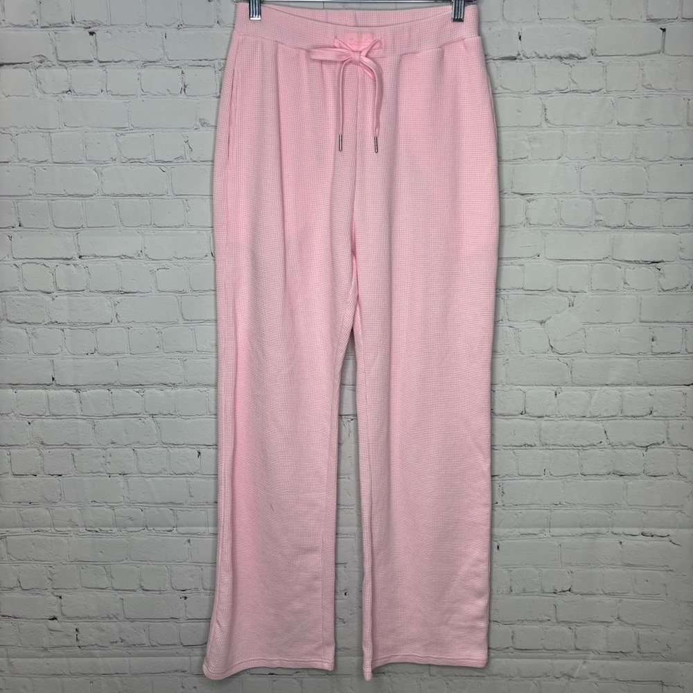 Comfrt Waffle Lounge Pant Cherry Blossom Pink - Picture 4 of 9